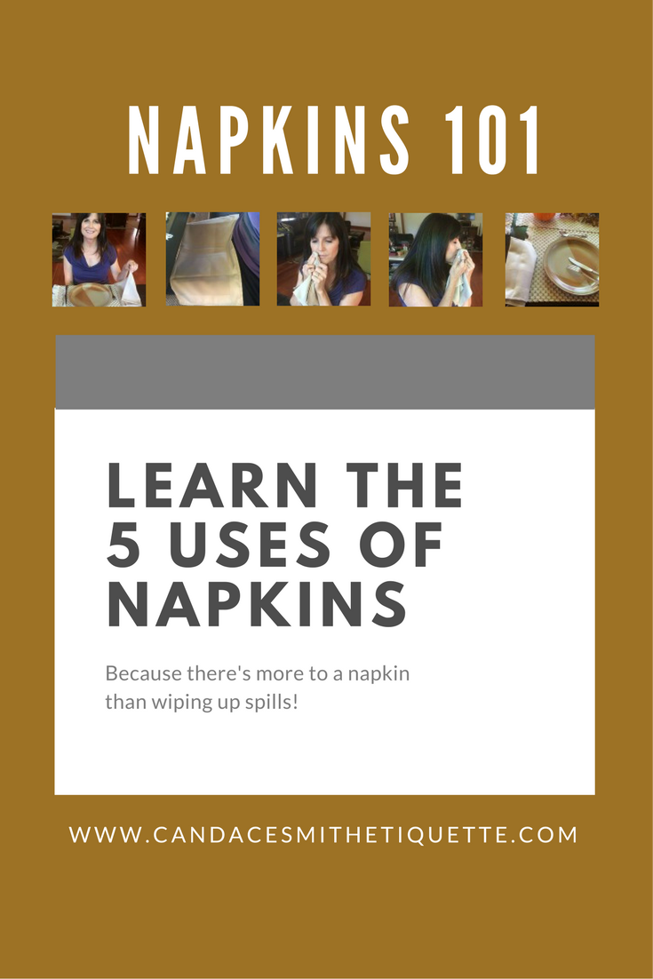 Five Uses of Dinner Napkins