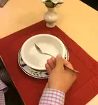 Eating Soup Step 1