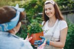 Giving a Plant to a Neighbor