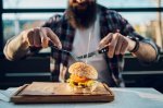 Cutting a Burger
