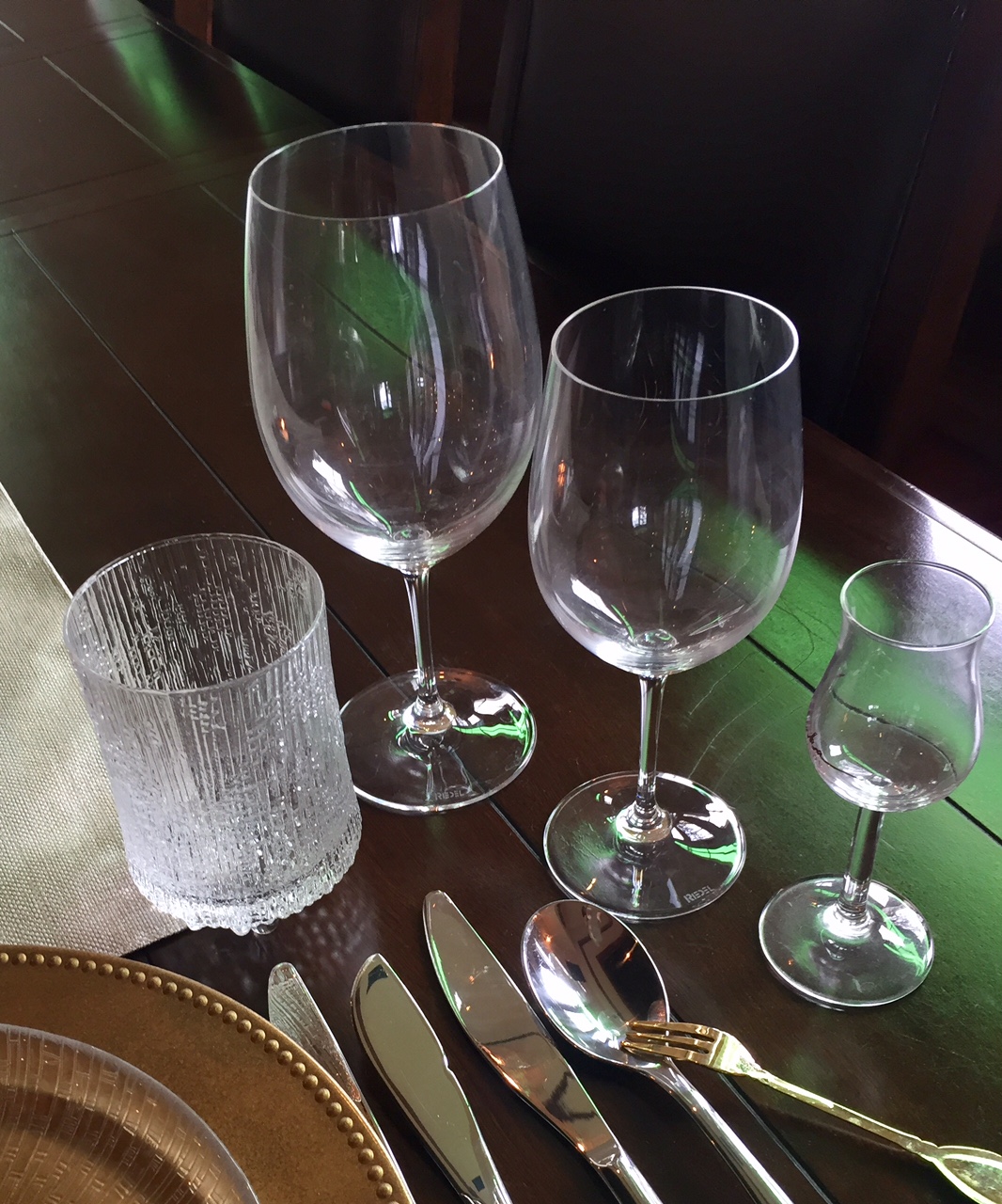 Placing Wine Glasses on Your Table