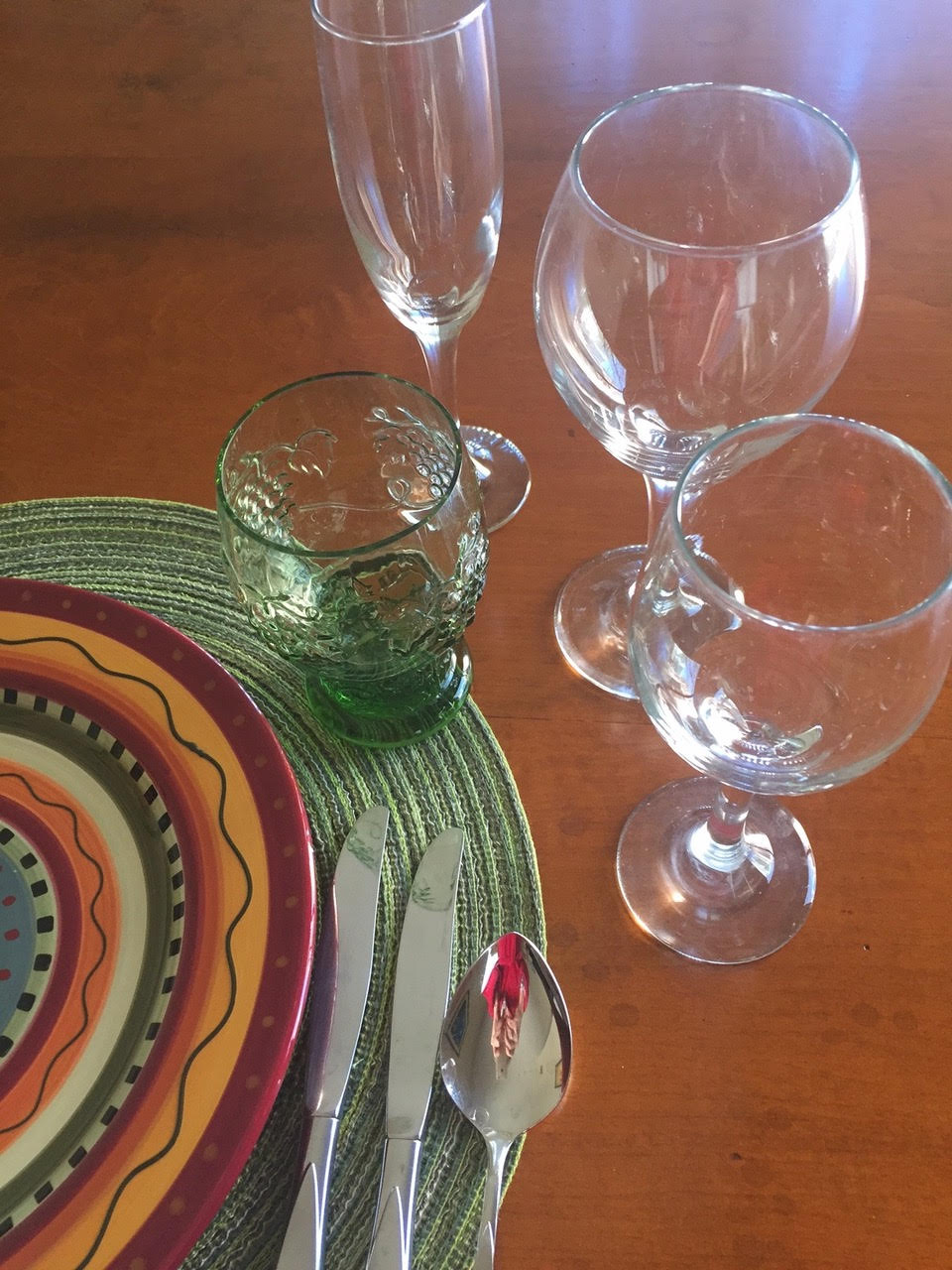 Placing Wine Glasses on Your Table