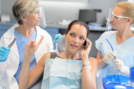 Rude Woman at Dentist