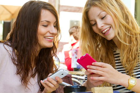 Women Using Smartphones