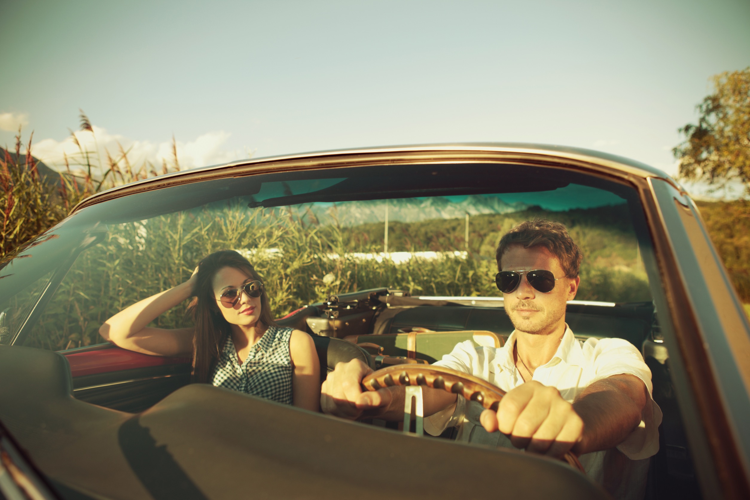 Couple in a Car