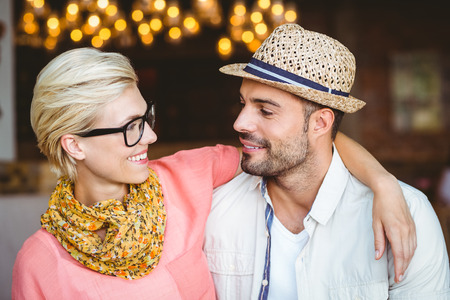 Couple Making Eye Contact