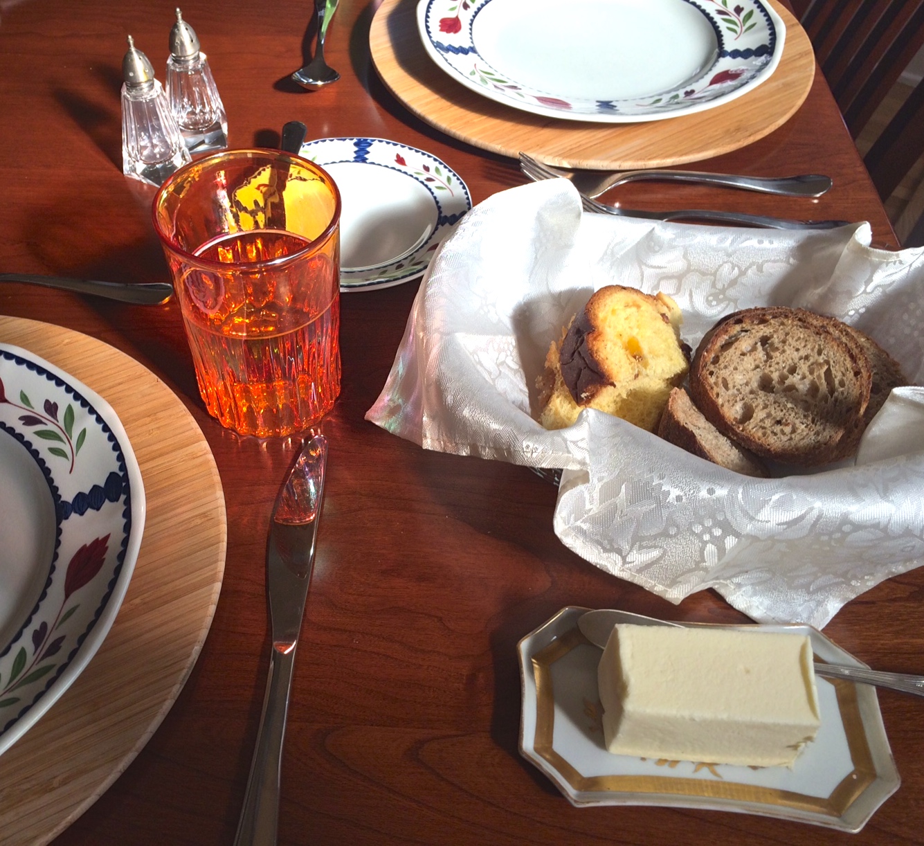 Passed Items on a Table