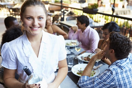 Waitress in a Restaurant